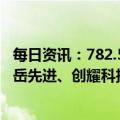 每日资讯：782.54亿元市值限售股今日解禁，宝丰能源、天岳先进、创耀科技解禁市值居前