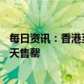 每日资讯：香港至深圳高铁票连续一周售罄，到广州连续10天售罄