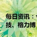 每日资讯：今日2只新股上市：创业板凌玮科技、格力博