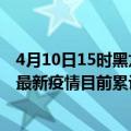 4月10日15时黑龙江齐齐哈尔疫情最新通报详情及齐齐哈尔最新疫情目前累计多少例