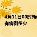 4月11日00时新疆阿克苏疫情最新公布数据及阿克苏疫情现有病例多少