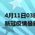 4月11日03时湖北宜昌目前疫情是怎样及宜昌新冠疫情最新情况