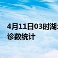 4月11日03时湖北襄阳疫情累计确诊人数及襄阳疫情最新确诊数统计