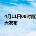 4月11日00时青海果洛疫情最新公布数据及果洛最新消息今天发布