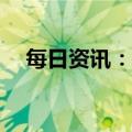每日资讯：两市融资余额增加60.91亿元