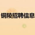 铜陵招聘信息（铜陵）2023年05月25日更新