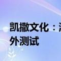 凯撒文化：游戏遮天世界预计2023年11月对外测试